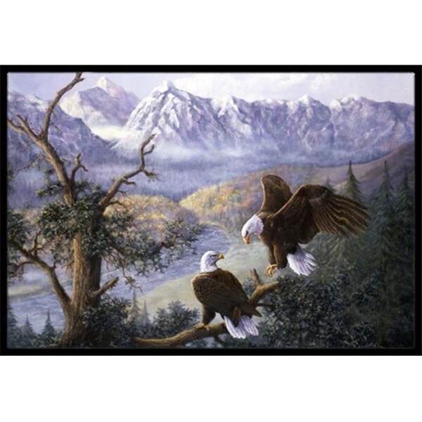 Carolines Treasures Carolines Treasures BDBA0153MAT Eagles by Daphne Baxter Indoor or Outdoor Mat; 18 x 27 BDBA0153MAT - main